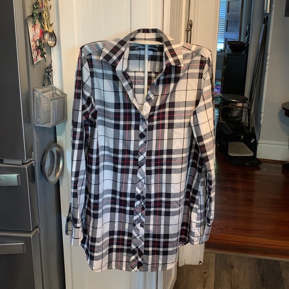 Fox Croft wrinkle free button down.‎ Worn once. Perfect condition - Picture 1 of 4